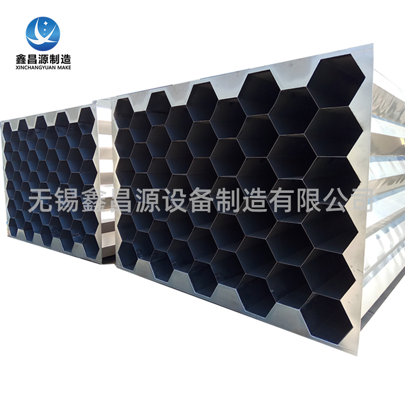 濕電除塵不銹鋼陽(yáng)極管怎樣排列？